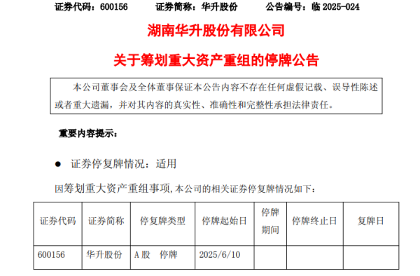 手机炒股软件推荐 A股突发！600156，重大资产重组！停牌！