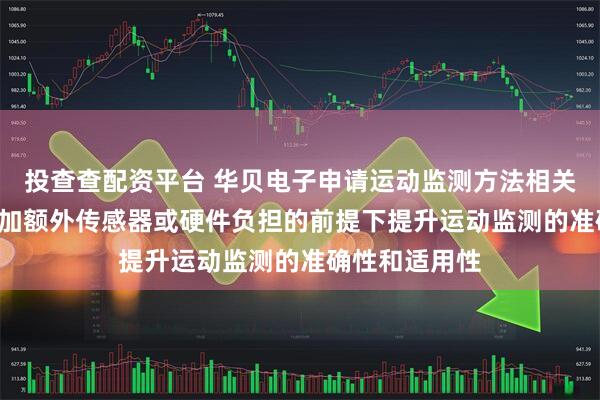 投查查配资平台 华贝电子申请运动监测方法相关专利, 在不增加额外传感器或硬件负担的前提下提升运动监测的准确性和适用性