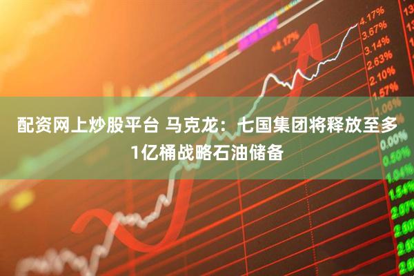 配资网上炒股平台 马克龙：七国集团将释放至多1亿桶战略石油储备